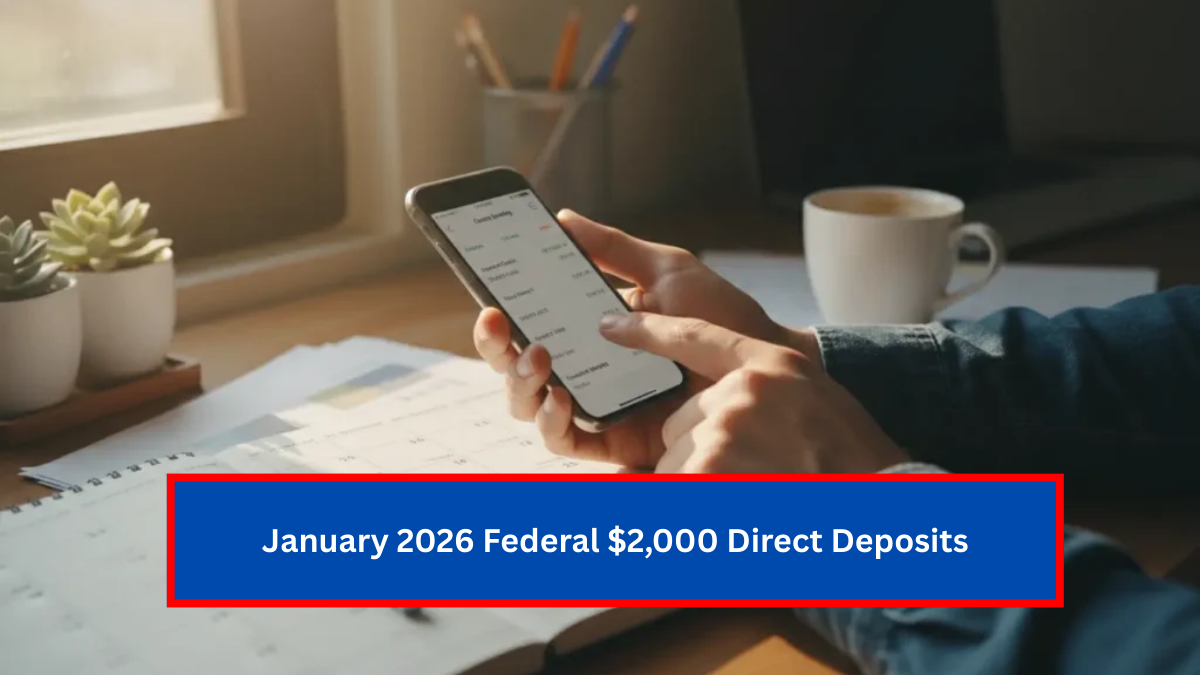 January 2026 Federal $2,000 Direct Deposits