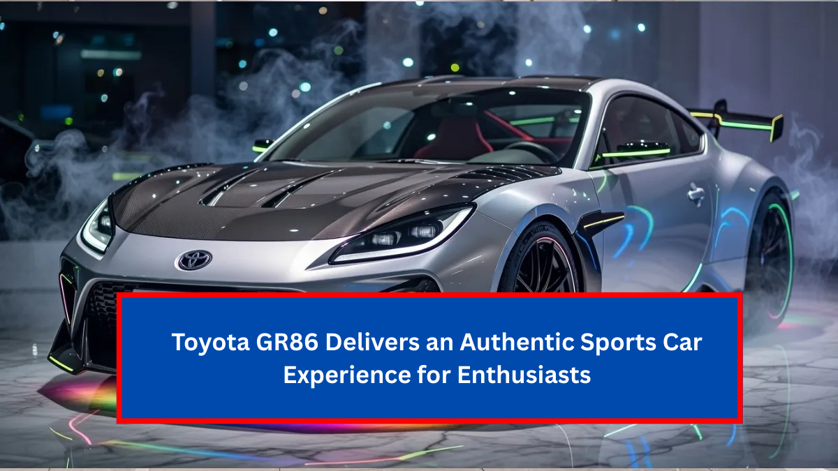 Toyota GR86 Delivers an Authentic Sports Car Experience for Enthusiasts