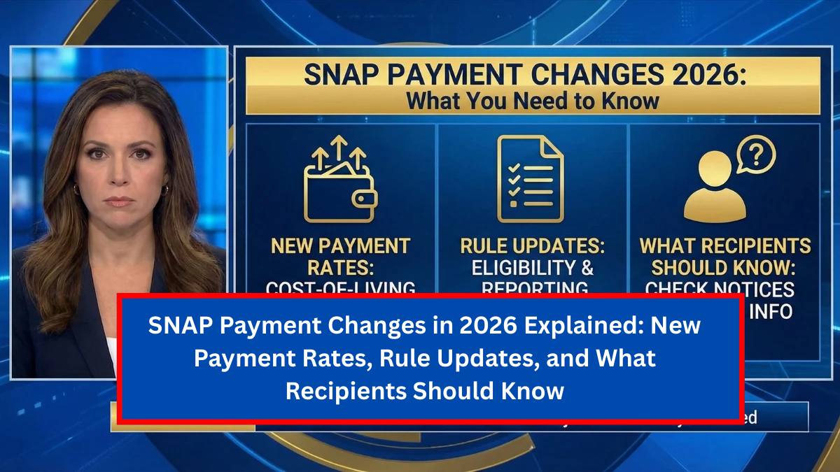 SNAP Payment Changes in 2026 Explained