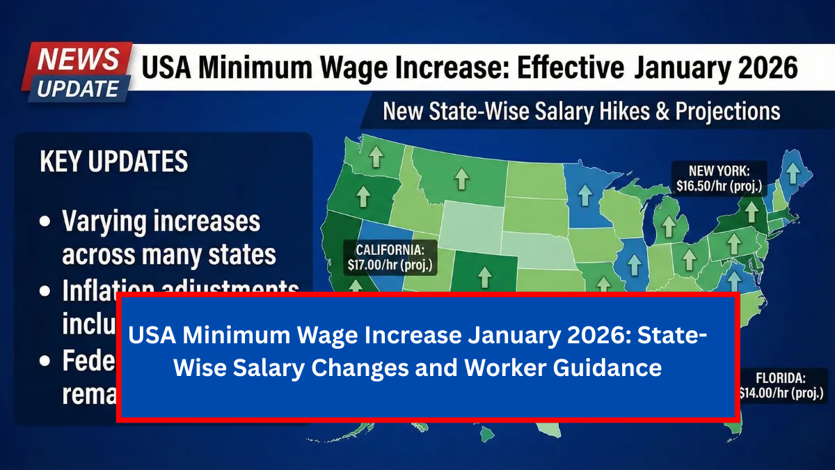 USA Minimum Wage Increase January 2026