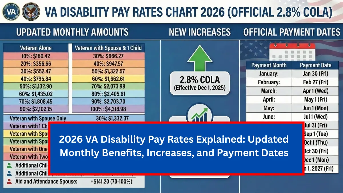 2026 VA Disability Pay Rates Explained