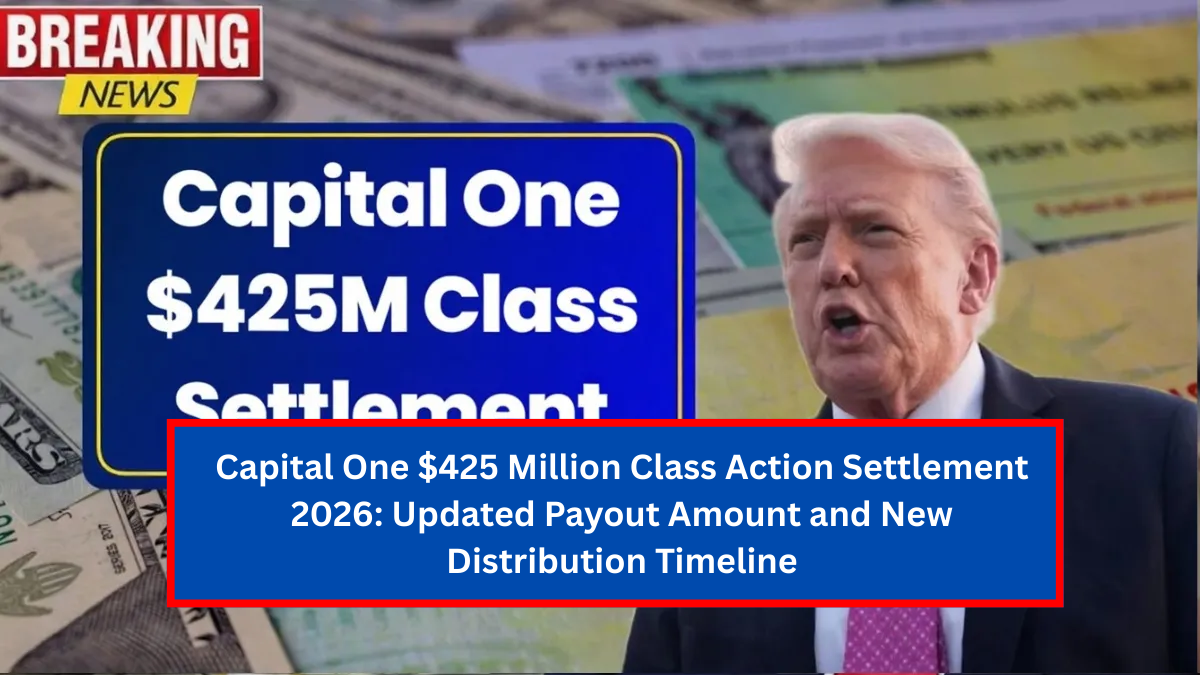 Capital One $425 Million Class Action Settlement 2026