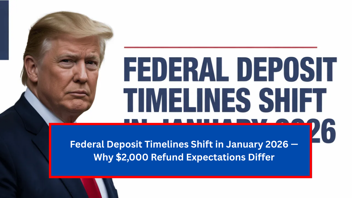 January 2026 Federal 2000 Direct Deposits Rules and Timeline Federal Government $2,000 Payments Scheduled for January 2026